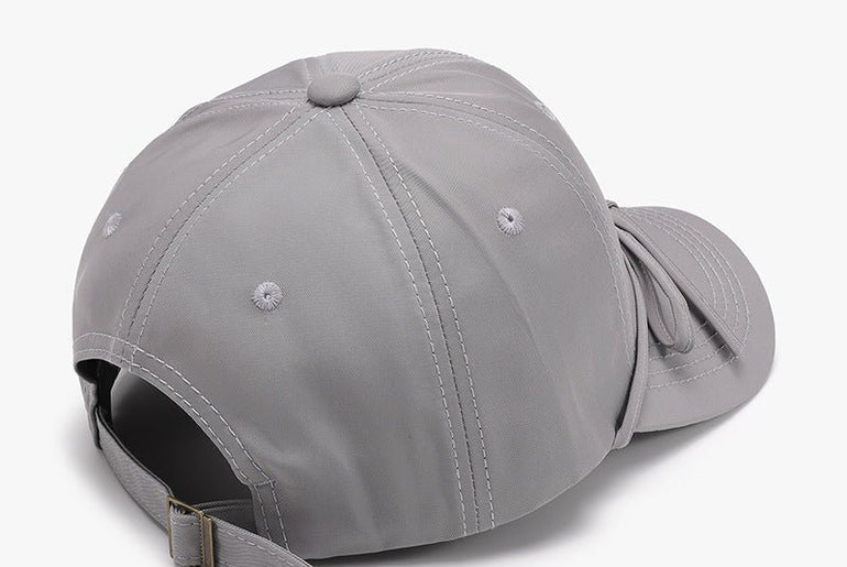 Spring And Autumn Bowknot Quick - drying Soft Top Women's Baseball Cap - Urban Mart