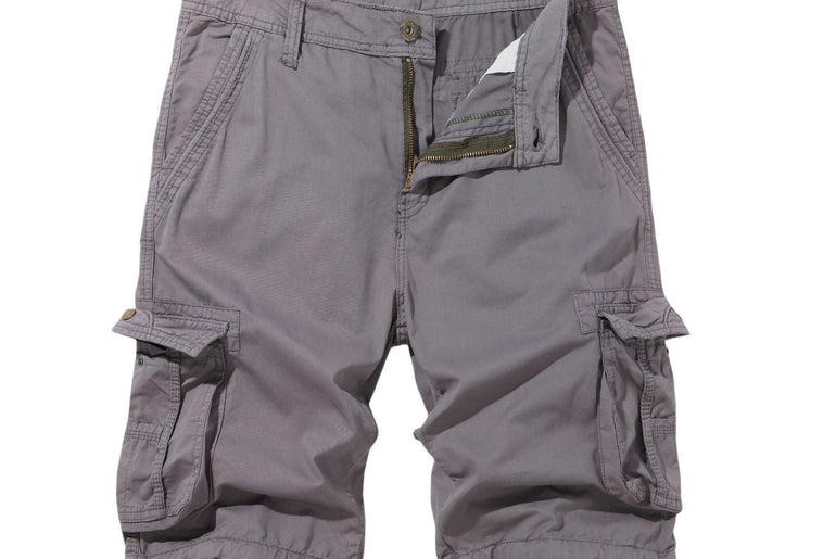 Spring Men's Cargo Shorts Multi - pocket Plus Size - Urban Mart