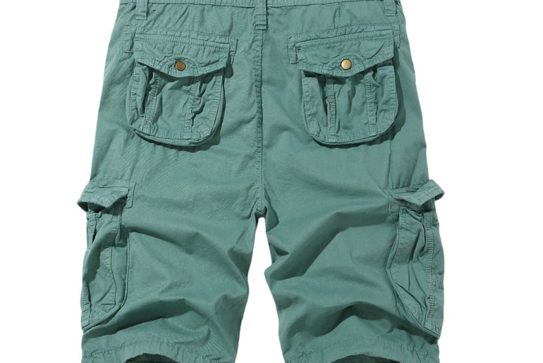 Spring Men's Cargo Shorts Multi - pocket Plus Size - Urban Mart