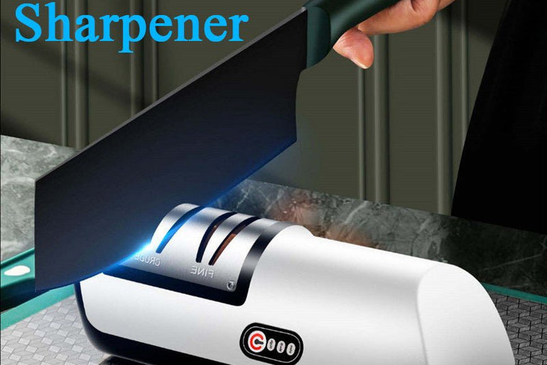 USB Rechargeable Electric Knife Sharpener - Urban Mart