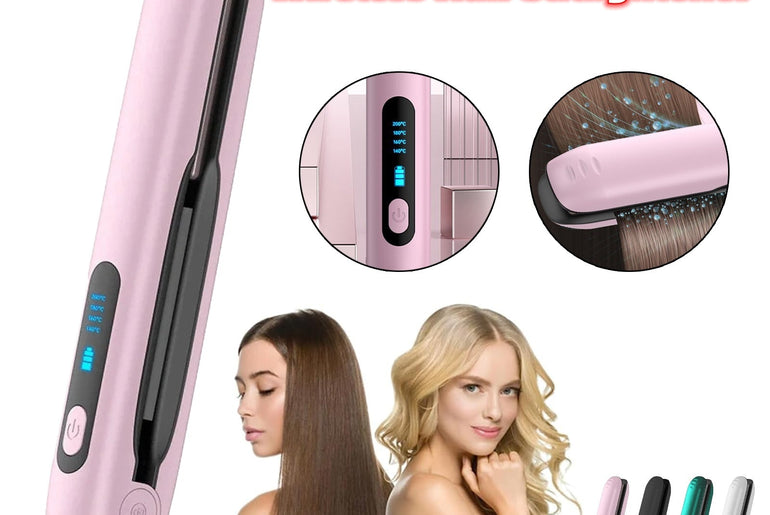 Wireless Hair Straightener - Urban Mart