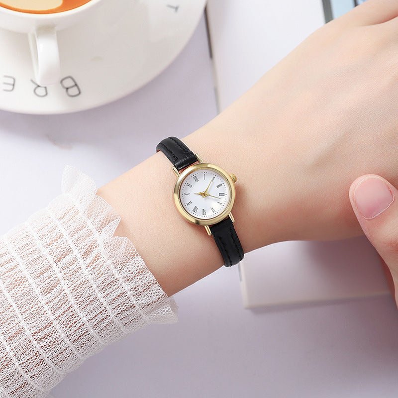 Women's Simple And Compact Alloy Belt Watch - Urban Mart