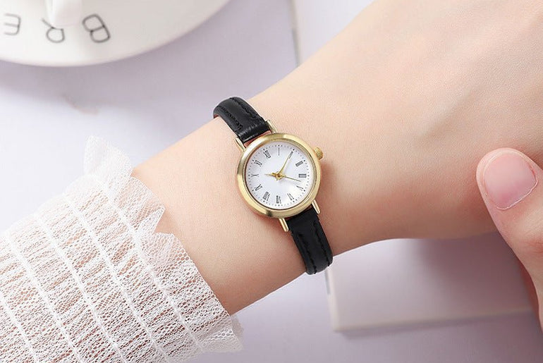 Women's Simple And Compact Alloy Belt Watch - Urban Mart